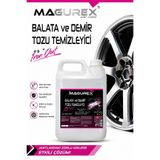 MAGUREX Balata ve Demir Tozu Temizleyici 5 L – Profesyonel Jant Temizleme Solüsyonu – Güçlü Kir Sökücü