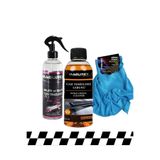 MAGUREX Demir Tozu Jant Temizleyici 800ML + Cam Sabunu 400ML + Mikrofiber Bez Set