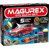 Magurex Oto Bakım Seti 5'li Lastik Bakım Ürünleri ile Hızlı ve Etkili Temizlik