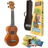 Mahalo Learn 2 Play Ukulele Seri (Kahverengi)