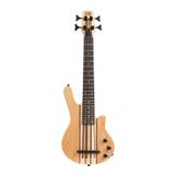 Mahalo MEB1PRO Elektro Bas Ukulele (Natural)