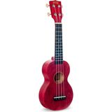 Mahalo ML1CR Island Series Soprano Ukulele (Cherry Red)