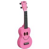 Mahalo "Smile" Sanat Serisi Soprano Ukulele, Pembe, STN2211SMI-PK