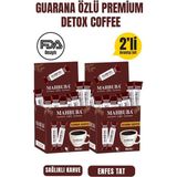Mahbuba Guarana Özlü Premium Kahve Gün Boyu Enerji 2x60gr ( 2 Aylık 60 Kullanım ) - 120 gr