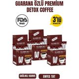 Mahbuba Guarana Özlü Premium Kahve Gün Boyu Enerji 3x60gr ( 3 Aylık 90 Kullanım ) - 180 gr