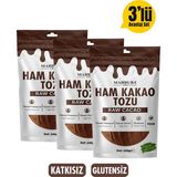 Mahbuba Ham Kakao Tozu 3x140gr - Katkısız - 420 gr