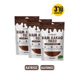 Mahbuba Ham Kakao Tozu 3x140gr - Katkısız Glutensiz