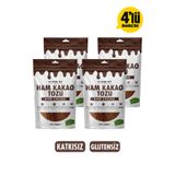 Mahbuba Ham Kakao Tozu 4x140gr - Katkısız Glutensiz