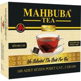 Mahbuba İthal Seylan Sri Lanka Ceylon Kaçak Sallama Süzen Bardak Poşet Siyah Yaprak Çayı 100x2gr