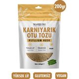 Mahbuba Karnıyarık Otu Tozu (Psyllium Husk) 200gr – Yüksek Lif - Glutensiz - Katkısız - 200 gr