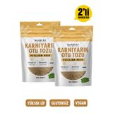 Mahbuba Life Karnıyarık Otu Tozu (Psyllium Husk) 2x200gr – Yüksek Lif - Glutensiz - Katkısız