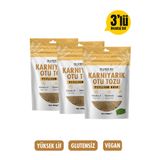 Mahbuba Life Karnıyarık Otu Tozu (Psyllium Husk) 3x200gr – Yüksek Lif - Glutensiz - Katkısız