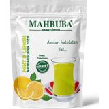 Mahbuba Nane Limon Aromalı Oralet Çayı İçecek Tozu 250gr Hot Drink Sıcak Tüketiniz - 250 gr