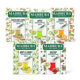 Mahbuba Oralet Çayı, Tek İçimlik, 5'li Tanışma Paketi, Zencefil-Bal-Limon, Elma, Portakal, Nane-Limon, Kuşburnu Aromalı