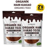 Mahbuba Organik Ham Kakao Tozu 2X140GR - 280 gr