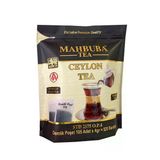 Mahbuba Tea Std 2575 Ithal Seylan Sri Lanka Ceylon Kaçak Demlik Poşet Siyah Yaprak Çayı 105X4gr