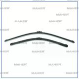 Maher SILECEK SÜPÜRGESI TAKIM CADDY 2004-2010 / OCTAVIA 2004-2012 / A3 2002-2004 / GOLF5 2003-2005 / JETTA 2005-2006 ÇIFT DELIK 24+19 A936S (600MM+480MM) 1K1955425