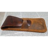 Mahfuz Crazy Hors Deri El Emeği Özel Kalemleriniz Için Kalemlik Kalem Kutu 27 cm 6 cm L2