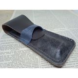 Mahfuz Crazy Hors Gerçek Deri Özel Kalemleriniz Için Kalemlik Kalem Kutu ( 2*3 Kalem Için ) 27 cm 6 cm 703B - Kahverengi