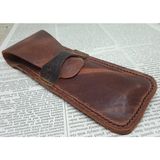 Mahfuz Crazy Hors Hakiki Deri El Emeği Kalemlik Kalem Kutu 27 cm 6 cm 07K8