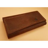 Mahfuz Crazy Hors Hakiki Deri Tamamen El Emeği Özel Kalemleriniz Için Kalemlik Kalem Kutu 8 x 18 cm Tp2