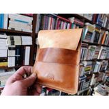 Mahfuz Deri Özel Kalemleriniz Için Kalemlik Kalem Kutu ( 8*9 Kalem Için ) 28 cm \ 13 cm DAK106 - Kahve - Gold