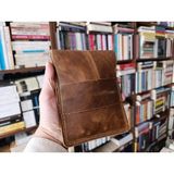 Mahfuz Deri Özel Kalemleriniz Için Kalemlik Kalem Kutu ( 8*9 Kalem Için ) 28 cm \ 13 cm DAK305 - Kahve - Gold