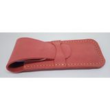 Mahfuz Gerçek Deri Özel Kalemleriniz Için Kalemlik Kalem Kutu ( 2*3 Kalem Için ) 27 cm 6 cm H18C - Koyu Mavi