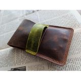 Mahfuz Gerçek Deri Özel Kalemleriniz Için Kalemlik Kalem Kutu ( 5*6 Kalem Için ) 28 cm \ 9.5 cm Dak1 - Kahve - Gold