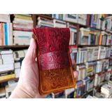 Mahfuz Gerçek Deri Özel Kalemleriniz Için Kalemlik Kalem Kutu ( 5*6 Kalem Için ) 28 cm \ 9.5 cm DAK283 - Bordo