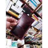 Mahfuz Gerçek Deri Özel Kalemleriniz Için Kalemlik Kalem Kutu ( 5*6 Kalem Için ) 28 cm \ 9.5 cm NLU210 - Bordo