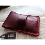 Mahfuz Gerçek Deri Özel Kalemleriniz Için Kalemlik Kalem Kutu ( 5*6 Kalem Için ) 28 cm \ 9.5 cm Np6 - Bordo