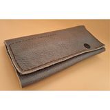 Mahfuz Gerçek Deri Tamamen El Emeği Özel Kalemleriniz Için Kalemlik Kalemkutu 8 x 18 cm