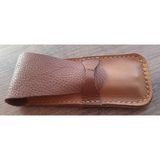 Mahfuz Hakiki Deri El Emeği Özel Kalemleriniz Için Kalemlik Kalem Kutu 27 cm 6 cm - Kahve