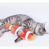 Mahi Max Palyaço Balığı Kedi Oyuncağı Peluş Balık 20 cm