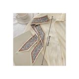 MAHLA Tasarım Fular - İnce boyun şalı - Çanta aksesuarı - 84cm