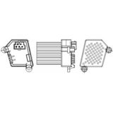 Mahle Abr33000s -Knecht-Behr Abr33000s Klima Kalorifer Rezistansı Bmw E39 E46 E83 E53 99 05 64116920365