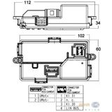 Mahle Abr68000p -Knecht-Behr Abr68000p Kalorifer Rezistansı Bmw N47 N57 N63 F10 F11 F01 F02 F03 F03 64119311938