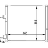 Mahle Ac184000s -Knecht-Behr Ac184000s A C-Kondansatör Ford Ka 0