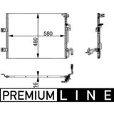Mahle Ac364000p A C Kondansatör Mb C S Cl. W203 W221 2215000354