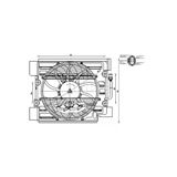 Mahle Acf23000s Acf23000s Fan Motoru (Klima) (Çap 396Mm) E39 M52 B20 (206S3) (Eno:8ew351040101)