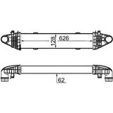 Mahle Almparca Turbosarj Radyatoru Mercedes W204 S204 C204 W212 C207 R172