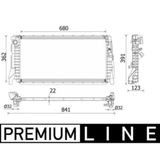 Mahle Cr2279000p -Knecht-Behr Cr2279000p Motor Su Radyatörü Premium Line Bmw F40 F45 F46 F48 F39 Mini F59 17118645782
