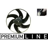 Mahle FAN MOTORU CITROEN BERLINGO-XANTIA-ZX-XANTIA-XSARA PEUGEOT P306-P406-PARTNER 250W-335MM 1250 F1 1253 64 1253 35