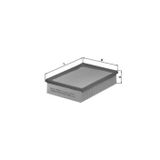 Mahle HAVA FILTRESI BMW M43 M50 M52 M54 E36 E46 E39 E38 E85 13721730449