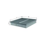Mahle Hava Fıltresı Mercedes S-Class Om603 W140 1993-1998 A6030940404