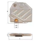 Mahle Hx48 -Knecht-Behr Hx48 Otomatik Şanzıman Yağ Filtresi Mercedes W124 S124 C124 A124 W210 W140 R129 A1292770195