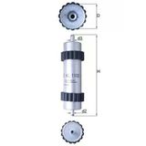 Mahle Kl1102 Kl985 Yakıt Filtresi A4 A5 A6 A7 2.0 3.0 Tdı 12 4G0127401