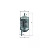Mahle Kl176.6d Kl176.6d Benzin Filtresi Golf V Polo Iv Jetta Caddy Touran / Cordoba Toledo Iıı Ibiza Leon /