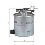 Mahle Kl40425 -Knecht-Behr Kl40425 Yakıt Filtresi Logan Logan Mcv Sandero 1.5Dcı K9k 7701066680